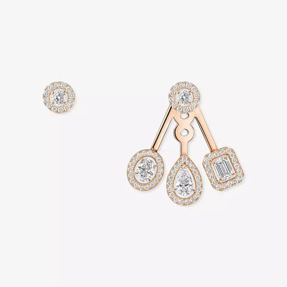 [Okajuri Jewelry] My Twin Trio  Diamond Earrings