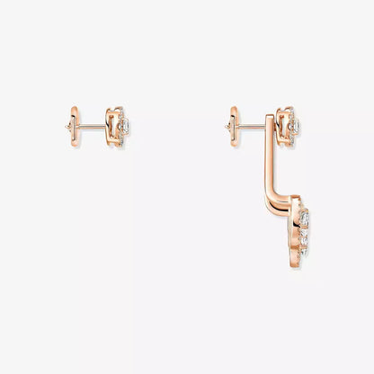 [Okajuri Jewelry] My Twin Trio  Diamond Earrings