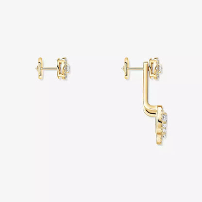 [Okajuri Jewelry] My Twin Trio  Diamond Earrings