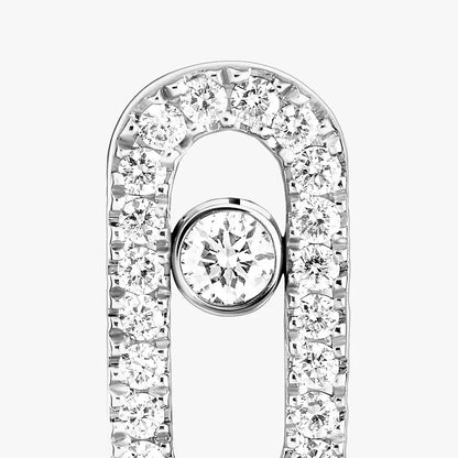 [Okajuri Jewelry]Move Uno Diamond Earrings