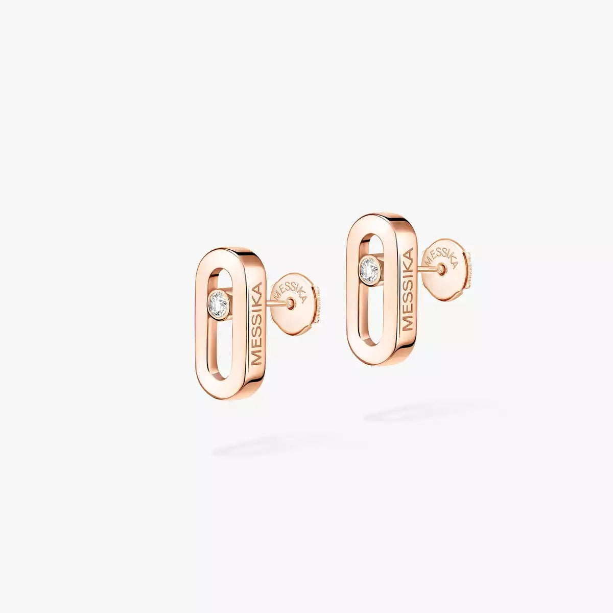 [Okajuri Jewelry]Move Uno Diamond Stud Earrings