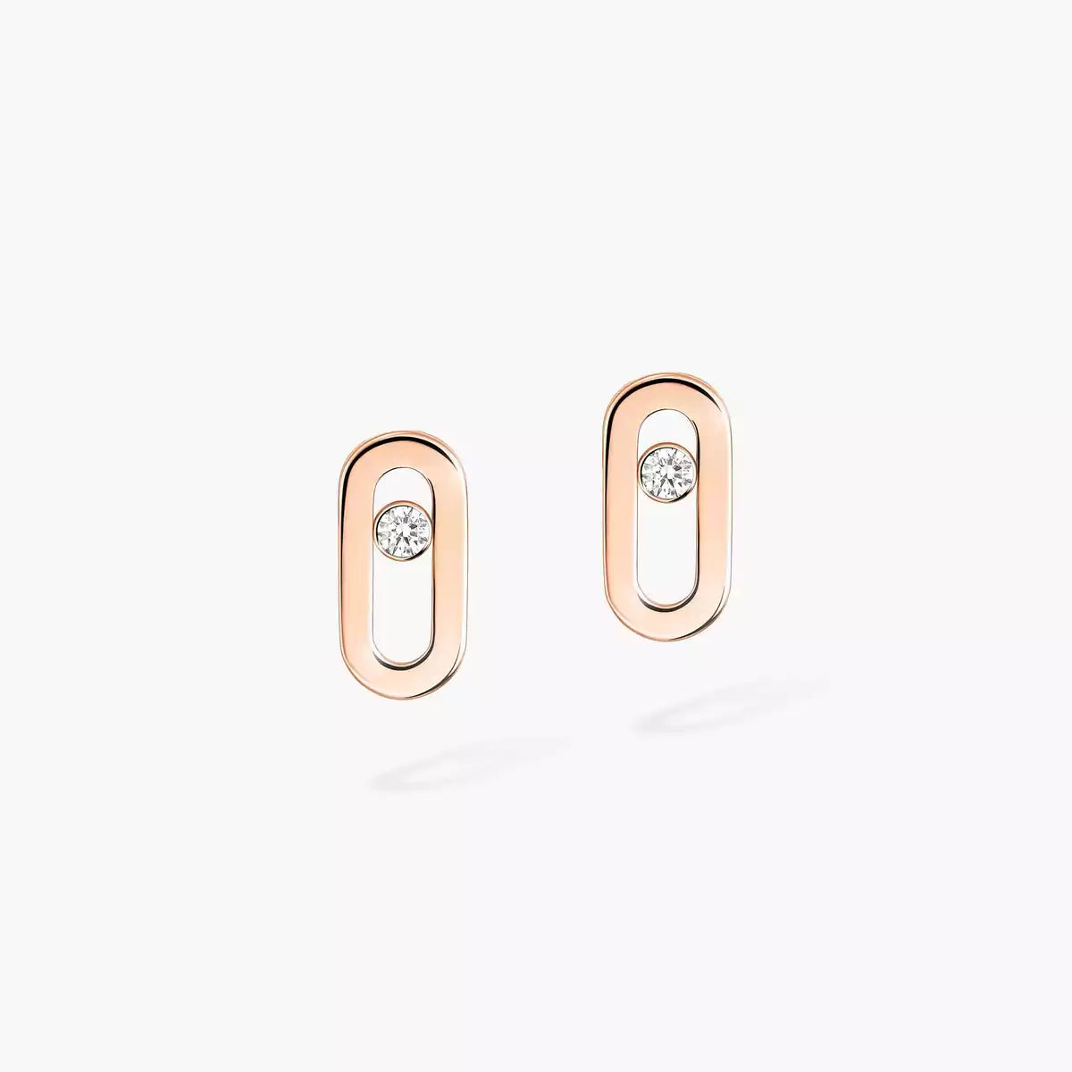 [Okajuri Jewelry]Move Uno Diamond Stud Earrings