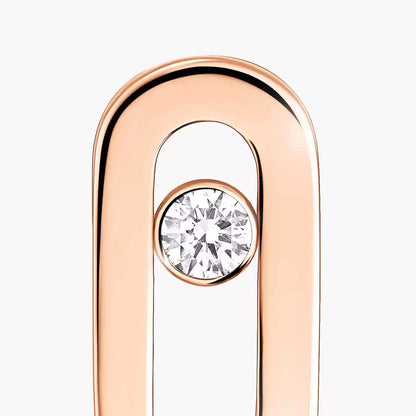 [Okajuri Jewelry]Move Uno Diamond Stud Earrings