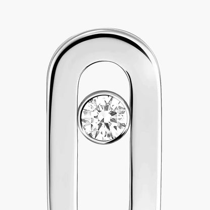 [Okajuri Jewelry]Move Uno Diamond Stud Earrings