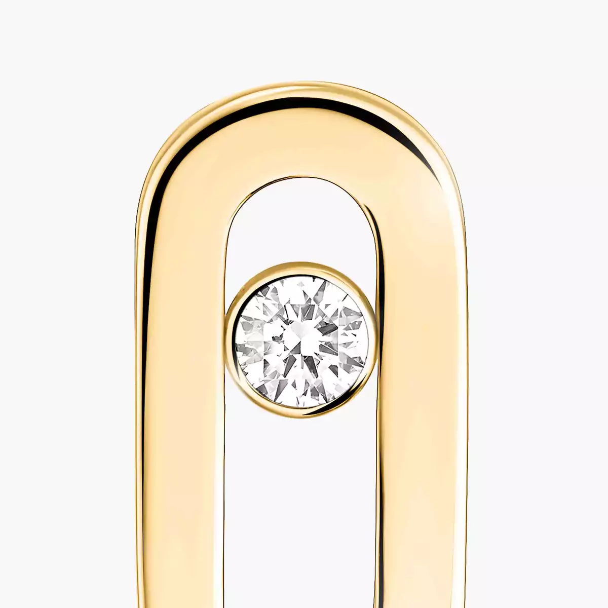 [Okajuri Jewelry]Move Uno Diamond Stud Earrings