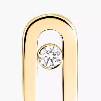 [Okajuri Jewelry]Move Uno Diamond Stud Earrings