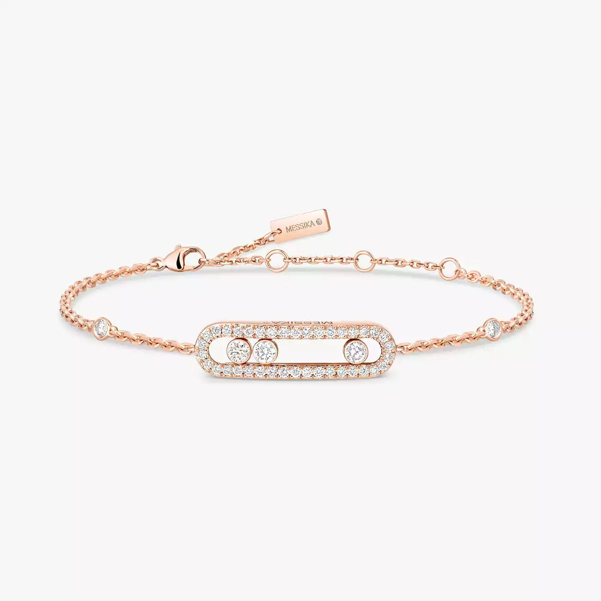 [Okajuri Jewelry]Pavé Baby Move Diamond Bracelet