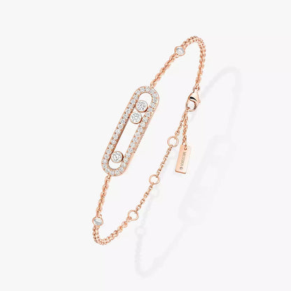 [Okajuri Jewelry]Pavé Baby Move Diamond Bracelet