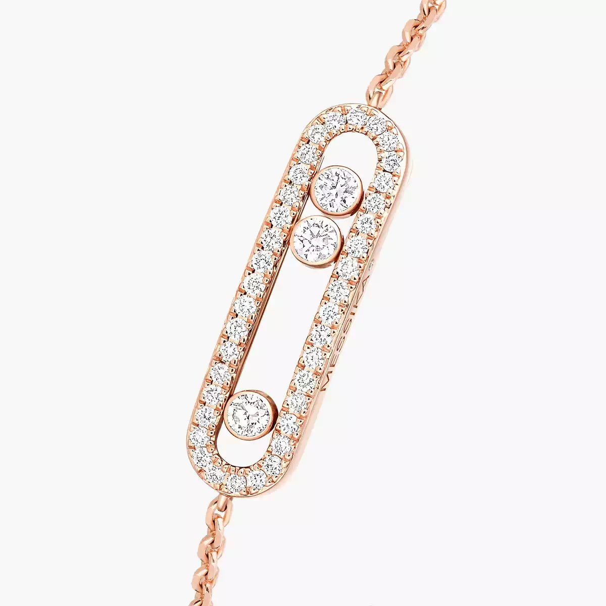 [Okajuri Jewelry]Pavé Baby Move Diamond Bracelet