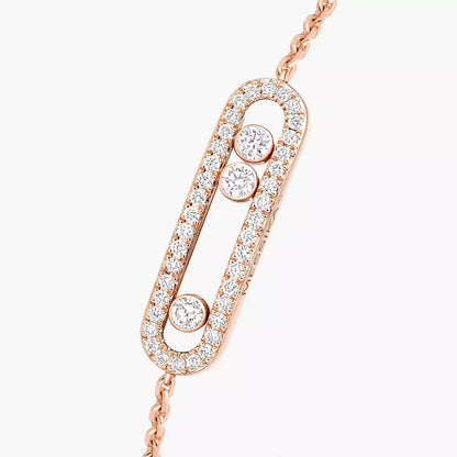 [Okajuri Jewelry]Pavé Baby Move Diamond Bracelet