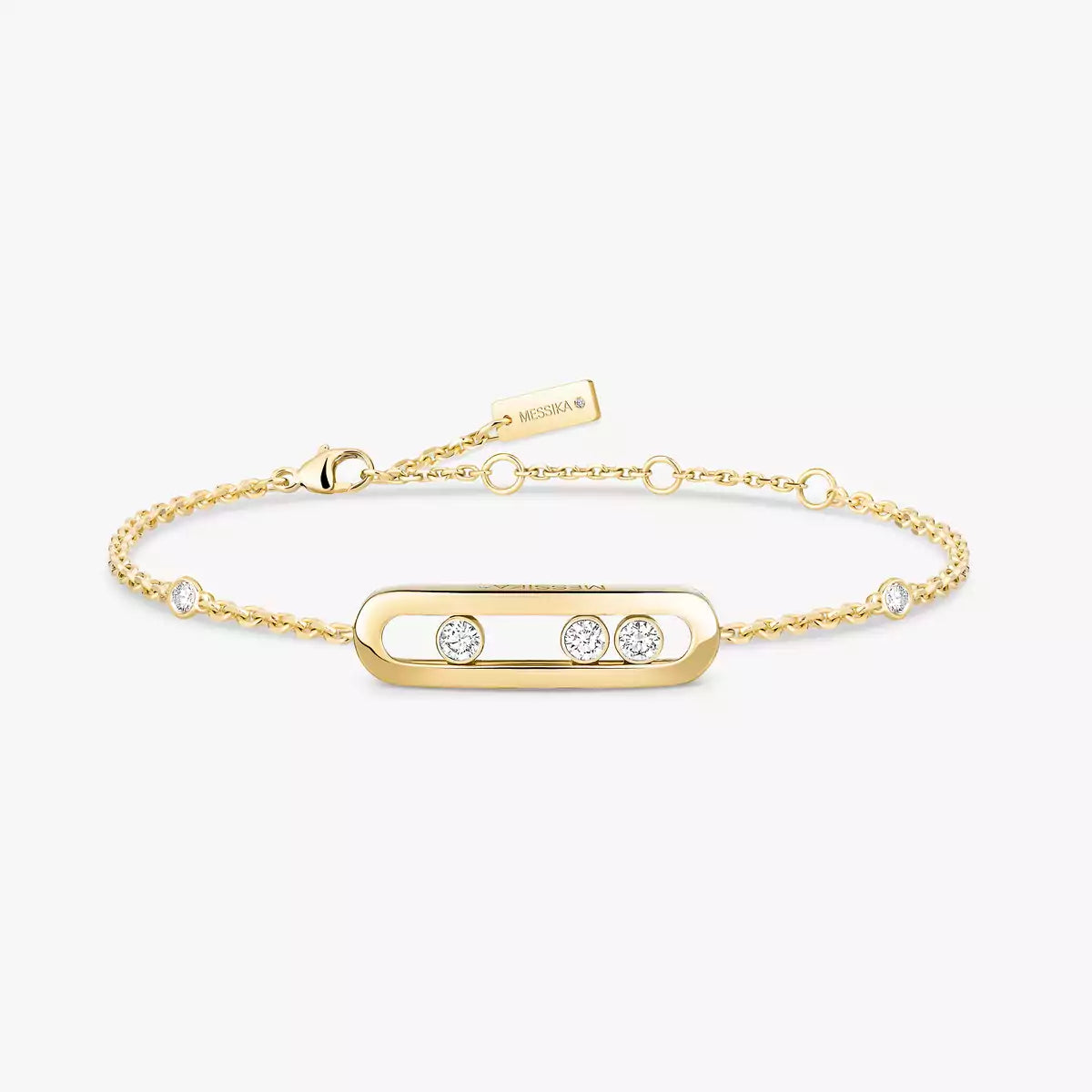 [Okajuri Jewelry]Baby Move Diamond Bracelet