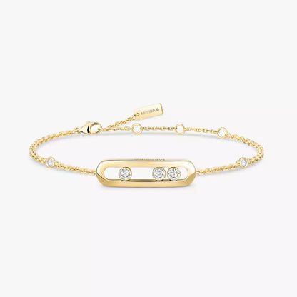 [Okajuri Jewelry]Baby Move Diamond Bracelet