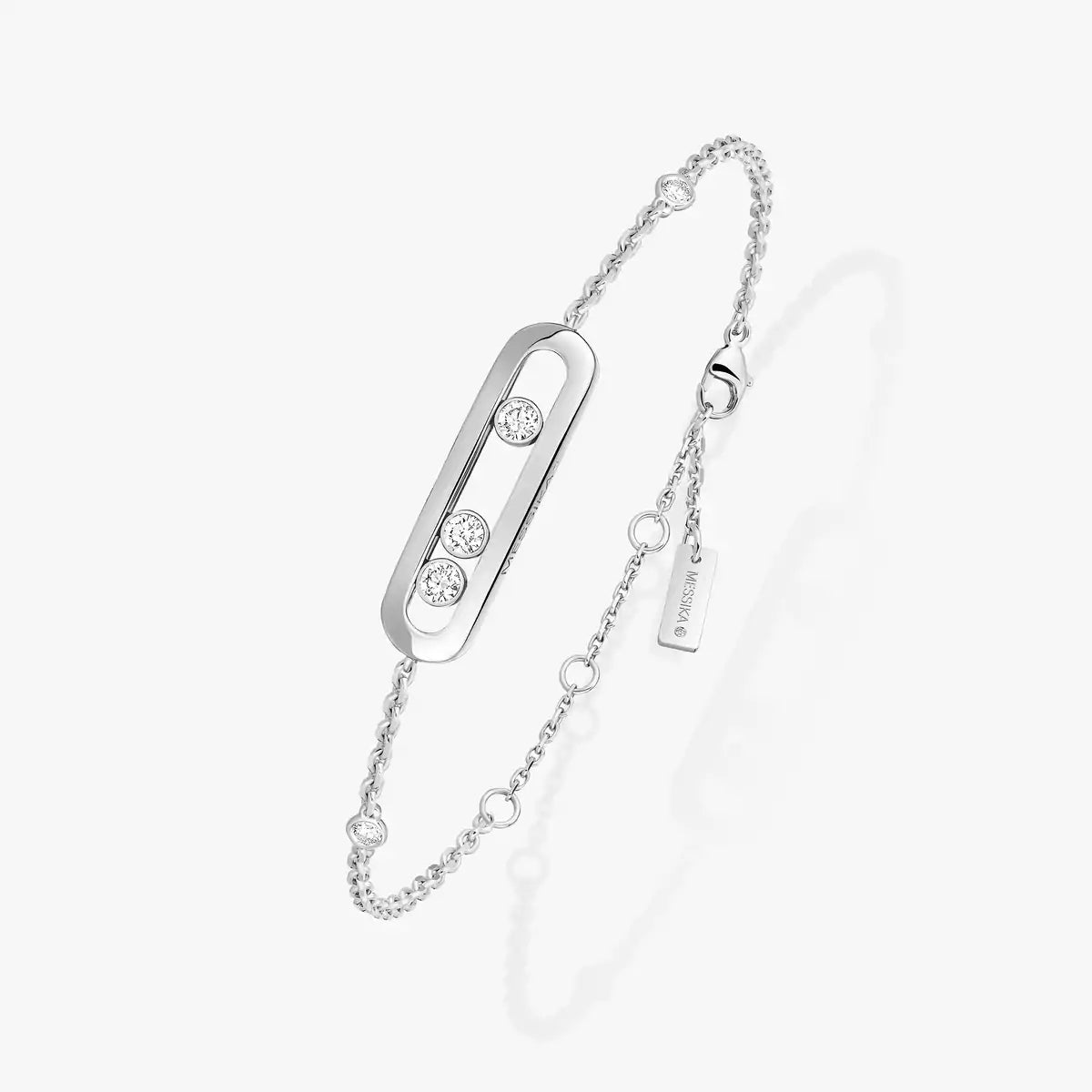 [Okajuri Jewelry]Baby Move Diamond Bracelet