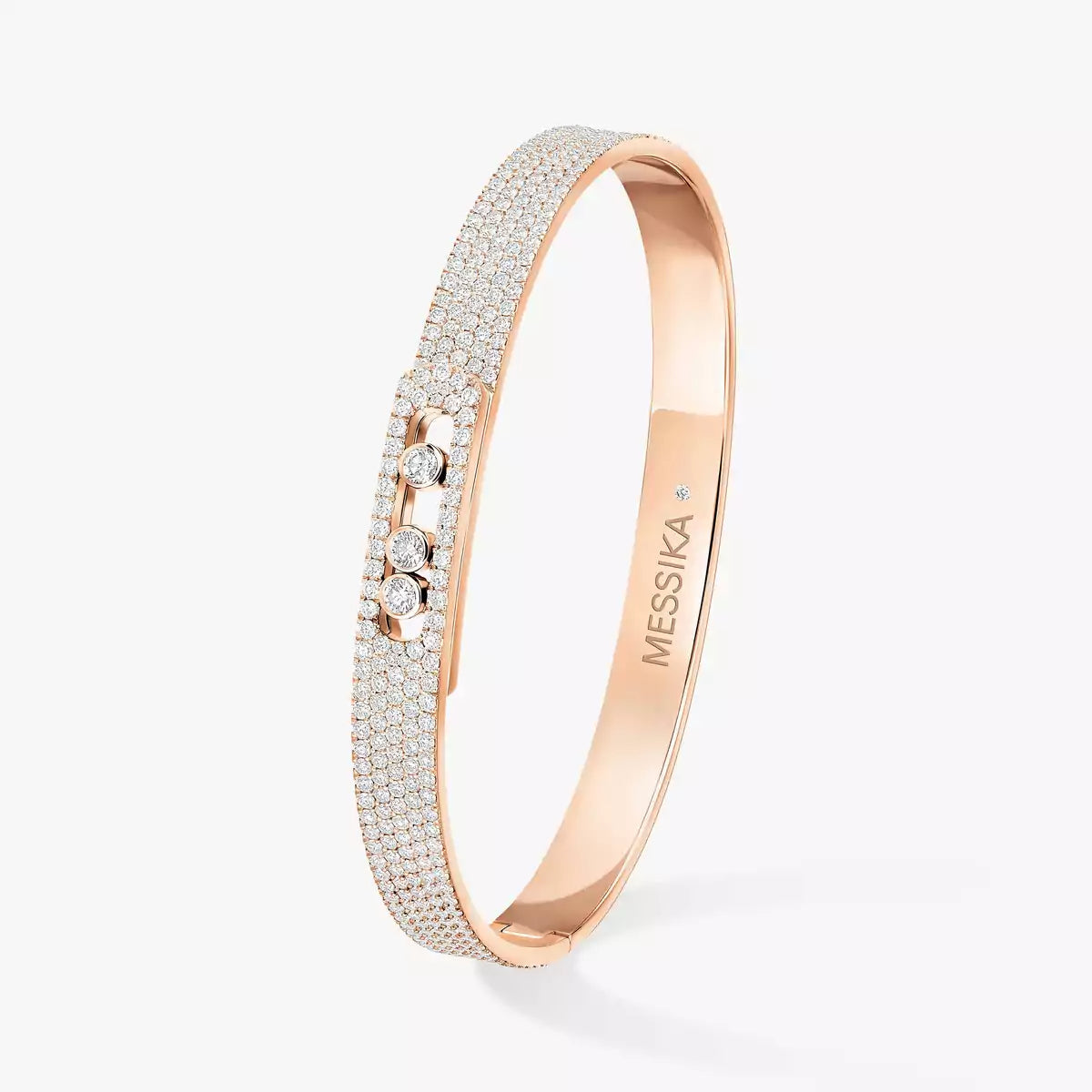 [Okajuri Jewelry]Move Noa Full Pavé Diamond Bangle Bracelet