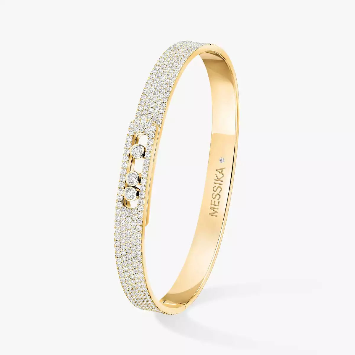 [Okajuri Jewelry]Move Noa Full Pavé Diamond Bangle Bracelet