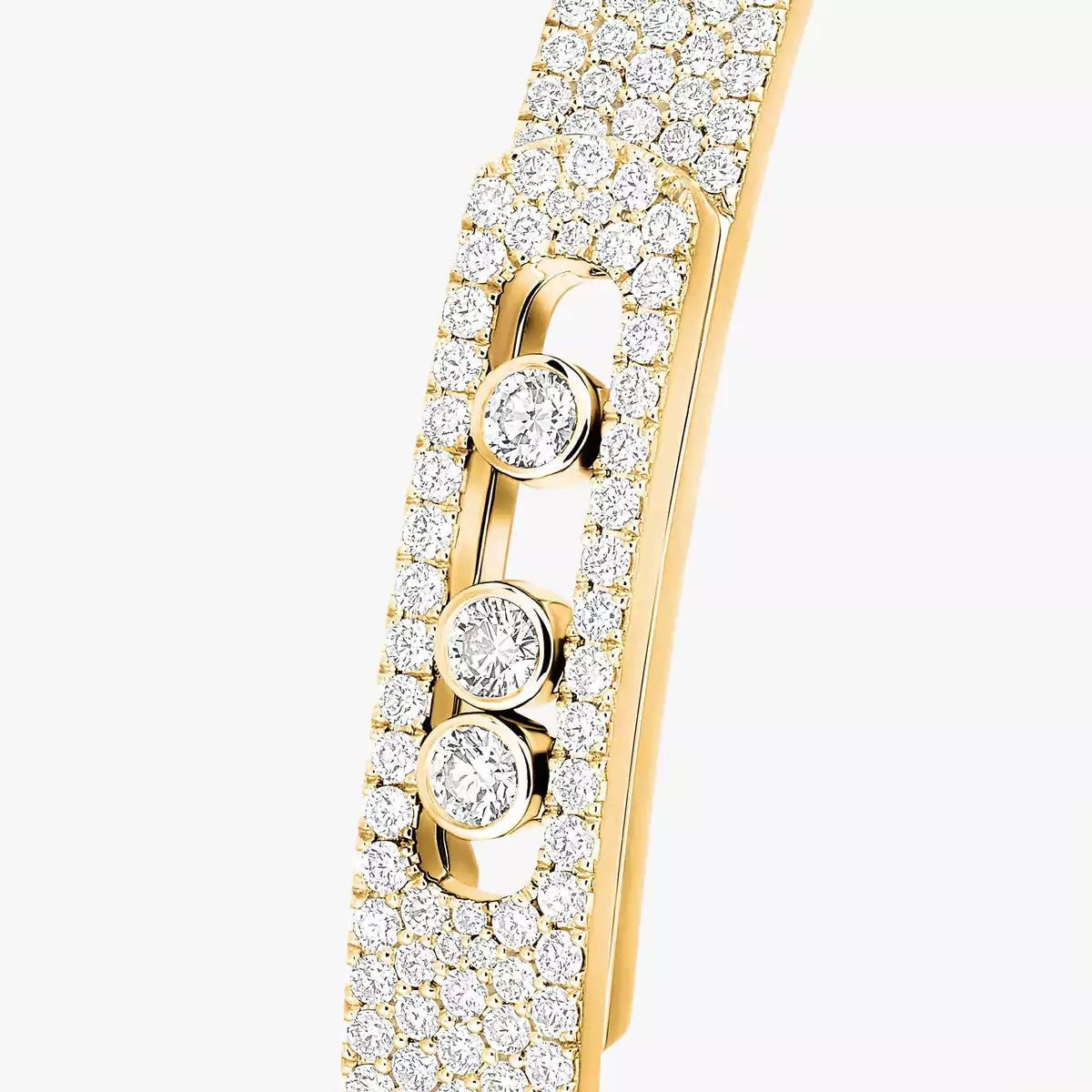 [Okajuri Jewelry]Move Noa Full Pavé Diamond Bangle Bracelet