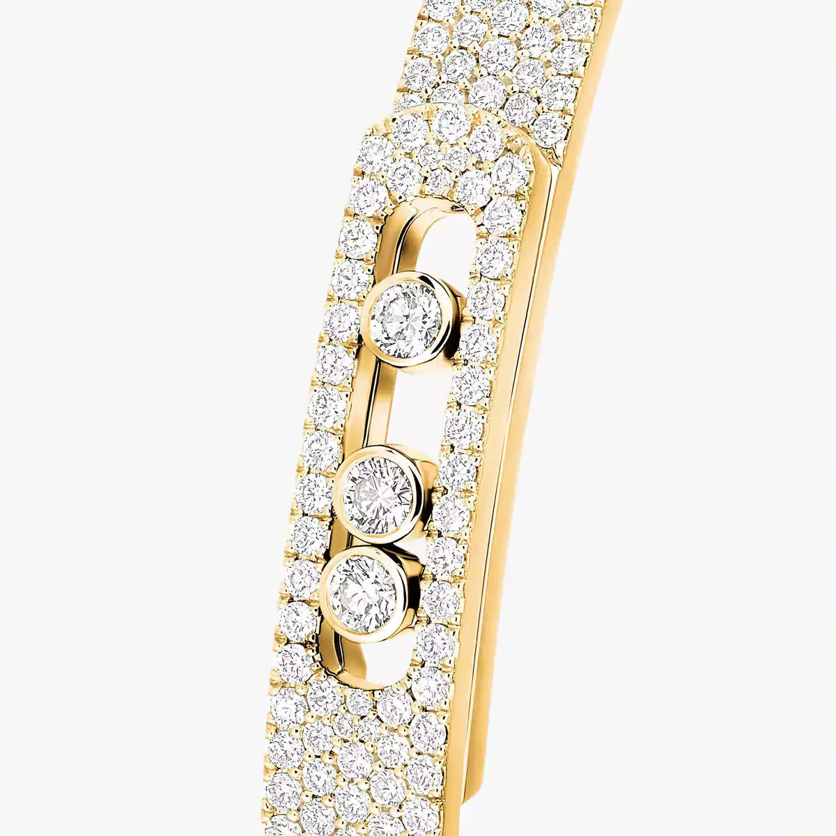 [Okajuri Jewelry]Move Noa Full Pavé Diamond Bangle Bracelet