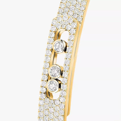 [Okajuri Jewelry]Move Noa Full Pavé Diamond Bangle Bracelet