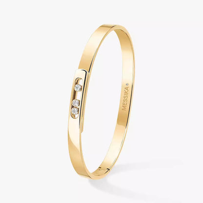 [Okajuri Jewelry]Move Noa Diamond Bangle Bracelet