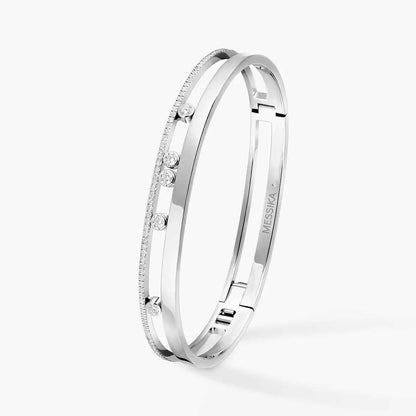 [Okajuri Jewelry]Move Romane Diamond Bangle Bracelet