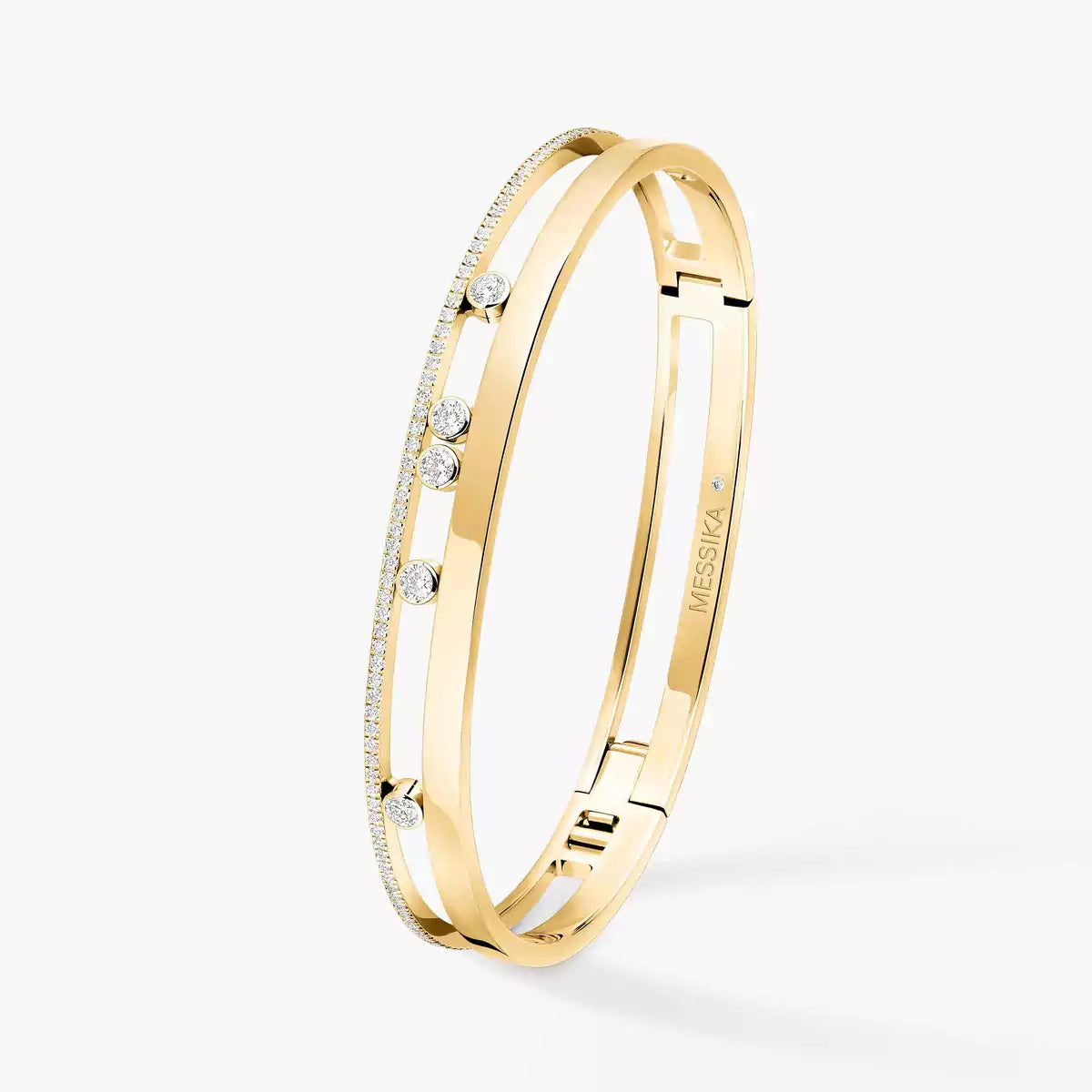 [Okajuri Jewelry]Move Romane Diamond Bangle Bracelet