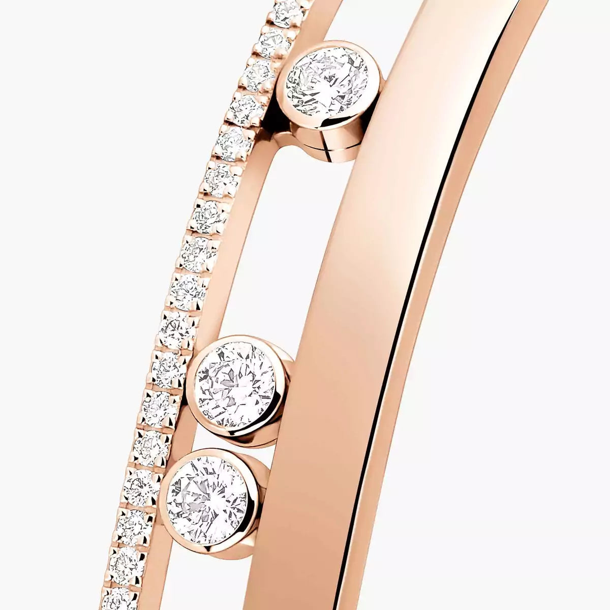 [Okajuri Jewelry]Move Romane Diamond Bangle Bracelet