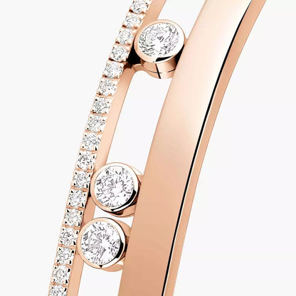 [Okajuri Jewelry]Move Romane Diamond Bangle Bracelet