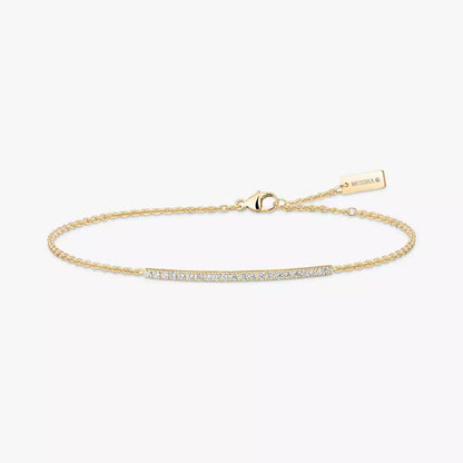 [Okajuri Jewelry]Diamond Thin Bangle 0.15ct My Twin Toi & Moi