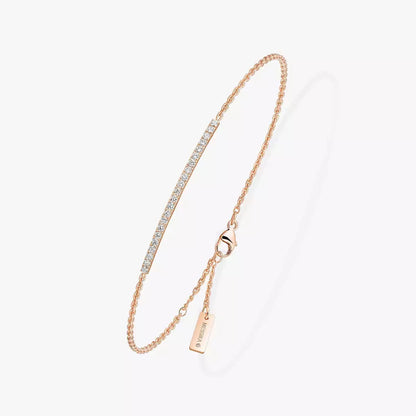 [Okajuri Jewelry]Diamond Thin Bangle 0.15ct My Twin Toi & Moi