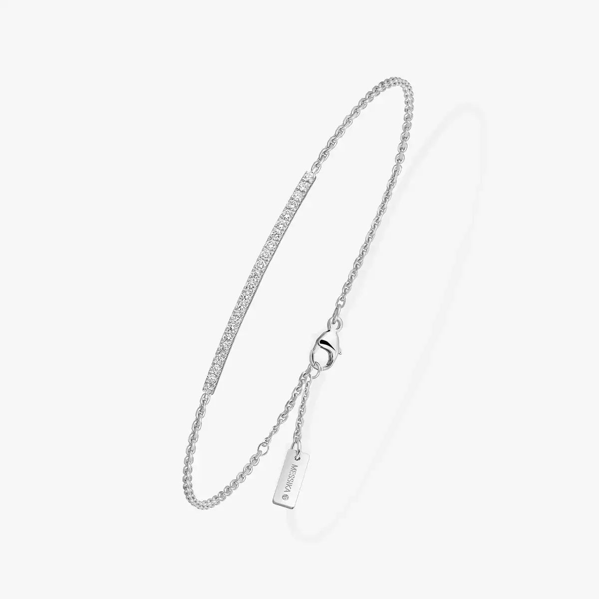 [Okajuri Jewelry]Diamond Thin Bangle 0.15ct My Twin Toi & Moi