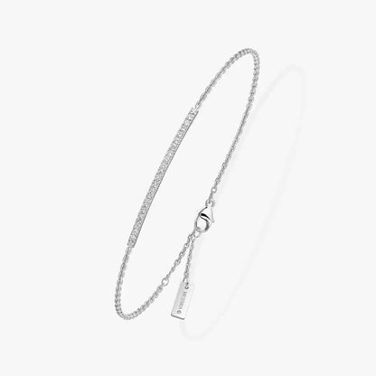 [Okajuri Jewelry]Diamond Thin Bangle 0.15ct My Twin Toi & Moi