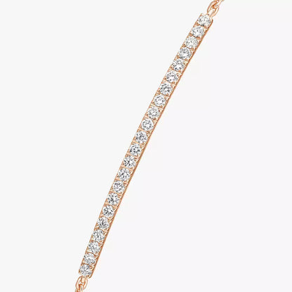 [Okajuri Jewelry]Diamond Thin Bangle 0.15ct My Twin Toi & Moi