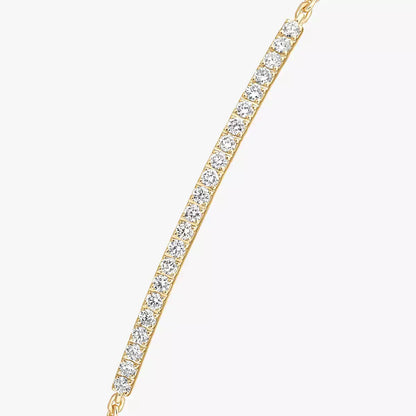 [Okajuri Jewelry]Diamond Thin Bangle 0.15ct My Twin Toi & Moi