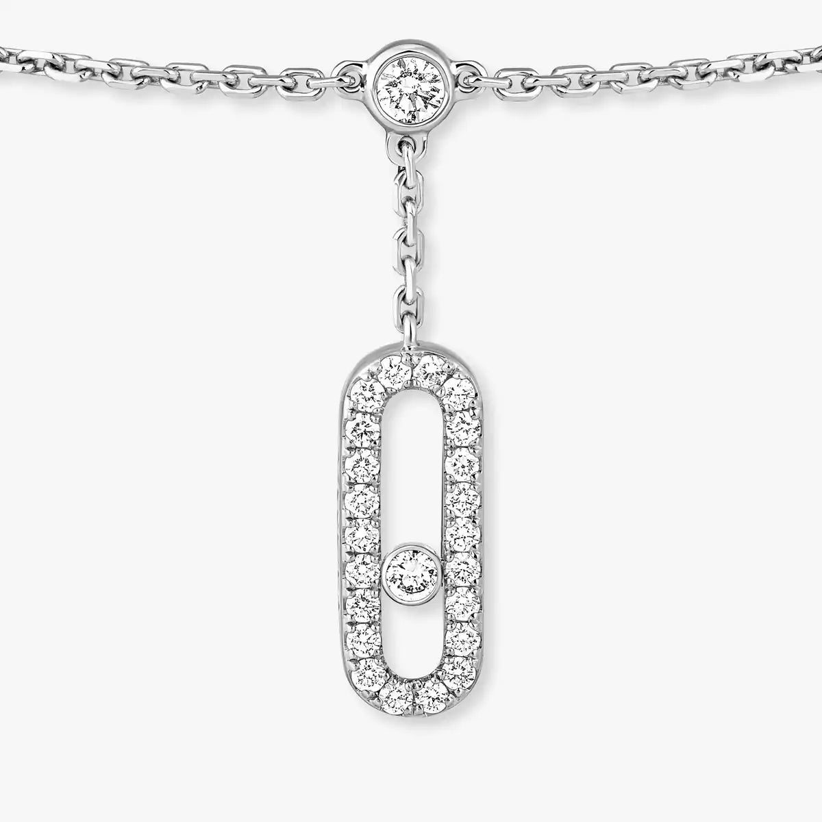 [Okajuri Jewelry] Move Uno pavé ankle bracelet
