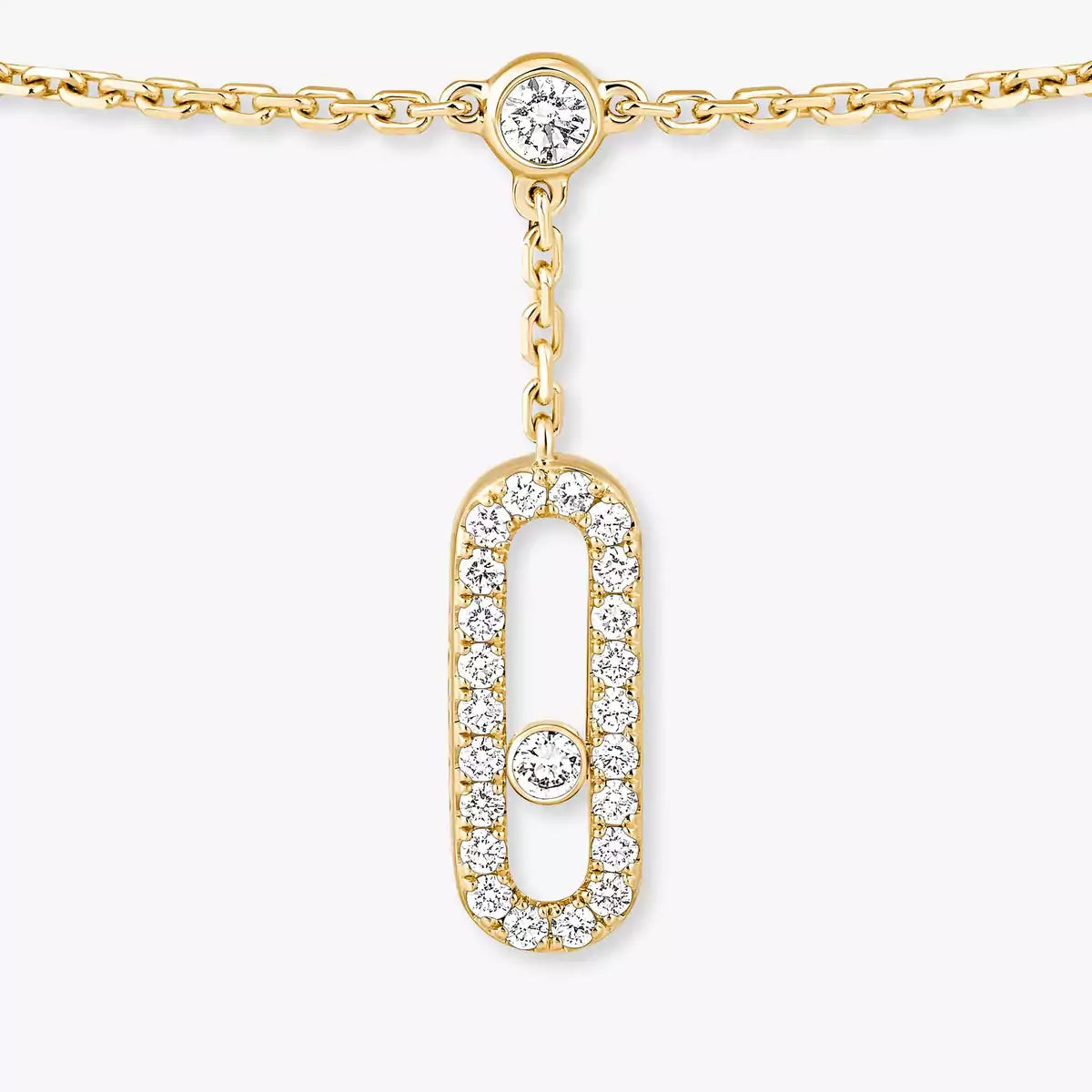 [Okajuri Jewelry] Move Uno pavé ankle bracelet
