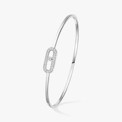 [Okajuri Jewelry]Move Uno pavé flex bangle medium