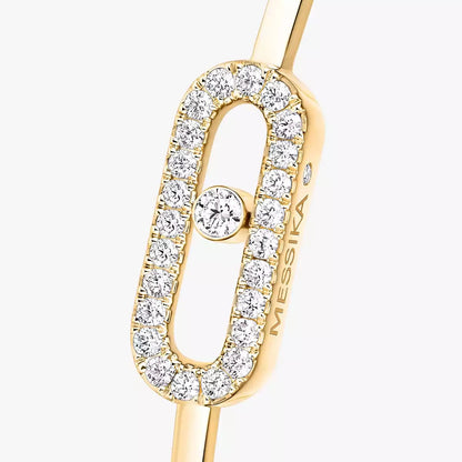 [Okajuri Jewelry]Move Uno pavé flex bangle medium