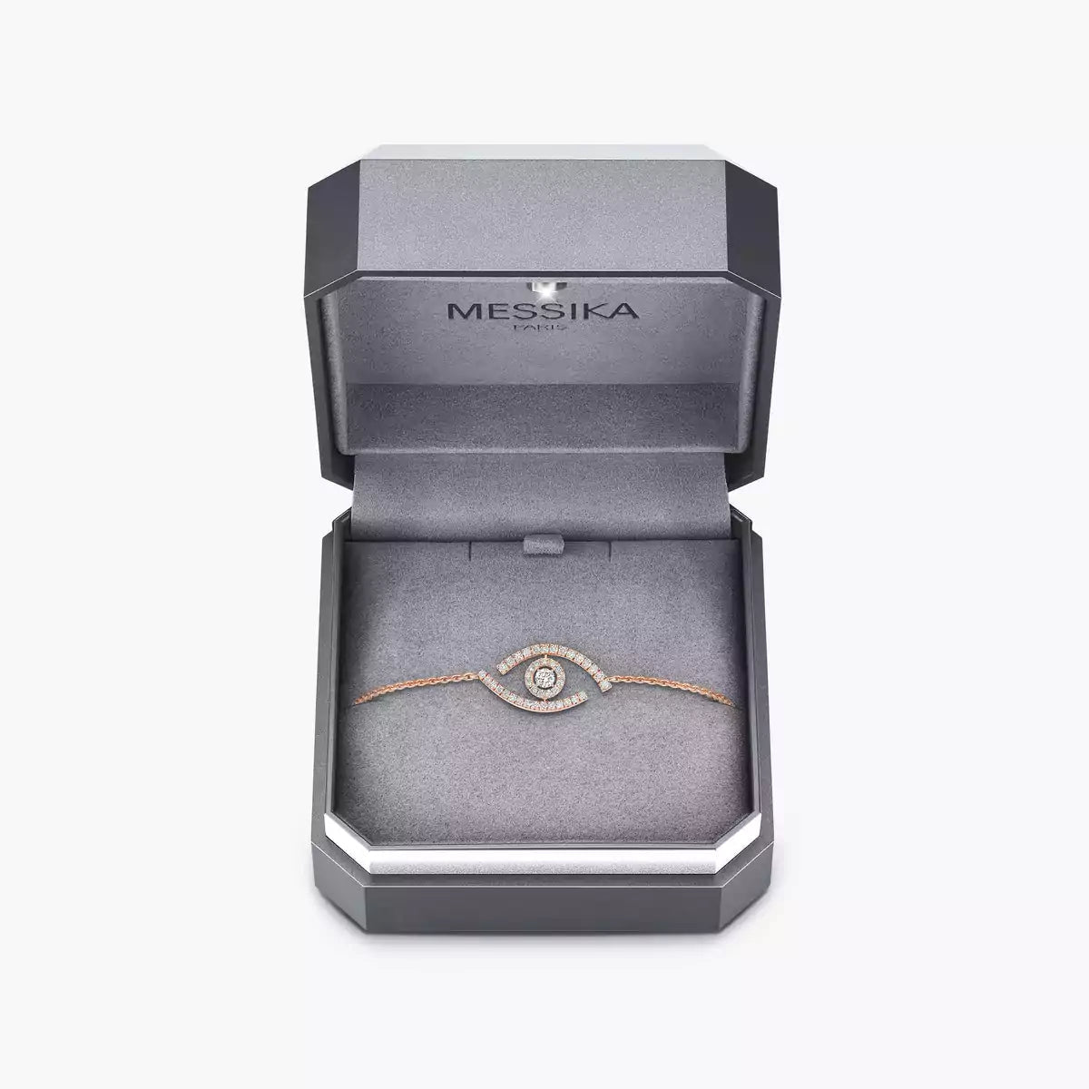 [Okajuri Jewelry]Lucky Eye Pave-Set Diamond Bracelet