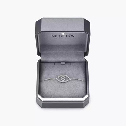 [Okajuri Jewelry]Lucky Eye Pave-Set Diamond Bracelet