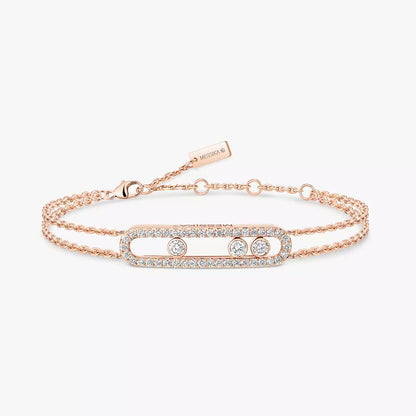 [Okajuri Jewelry] Move Classique pavé bracelet