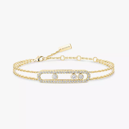 [Okajuri Jewelry] Move Classique pavé bracelet
