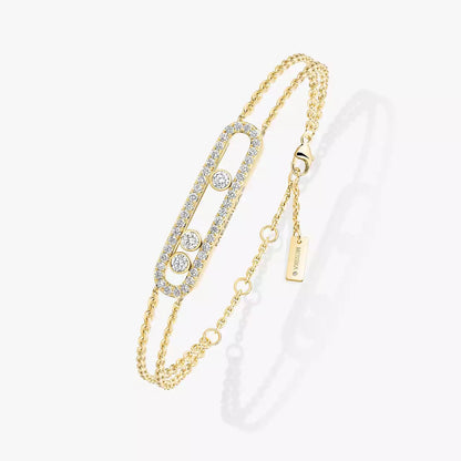 [Okajuri Jewelry] Move Classique pavé bracelet