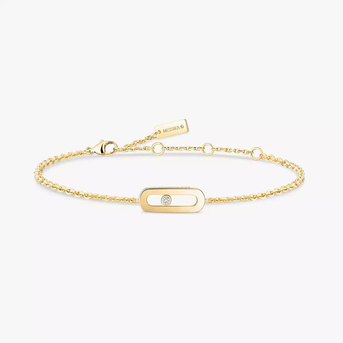 [Okajuri Jewelry]Move Uno Diamond Bracelet