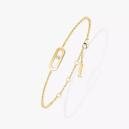 [Okajuri Jewelry]Move Uno Diamond Bracelet
