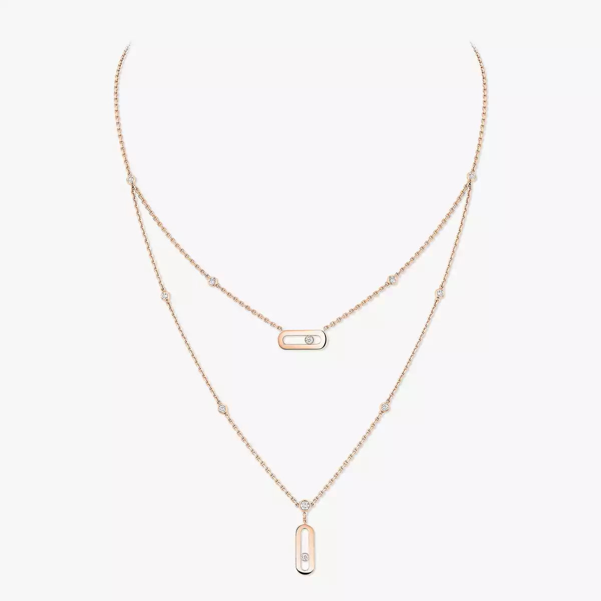 [Okajuri Jewelry] Move Uno Diamond Necklace