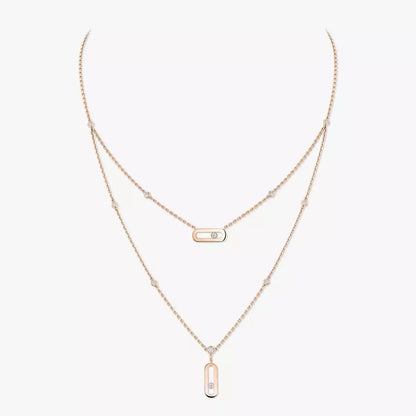 [Okajuri Jewelry] Move Uno Diamond Necklace