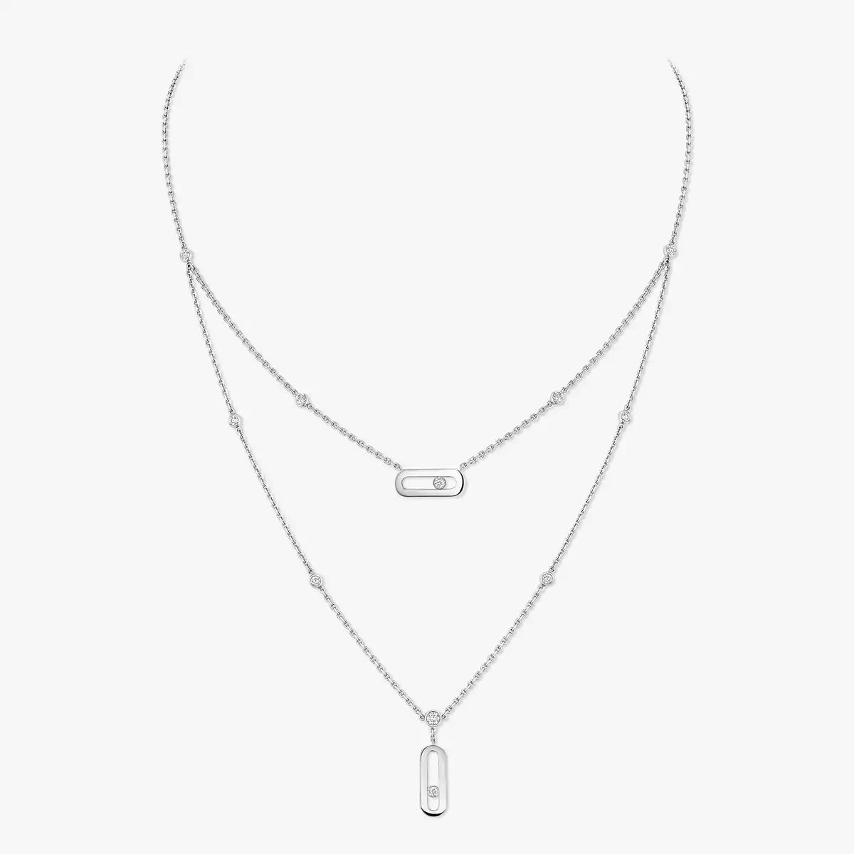 [Okajuri Jewelry] Move Uno Diamond Necklace