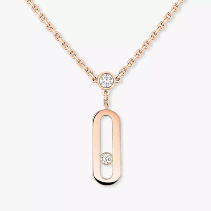 [Okajuri Jewelry] Move Uno Diamond Necklace