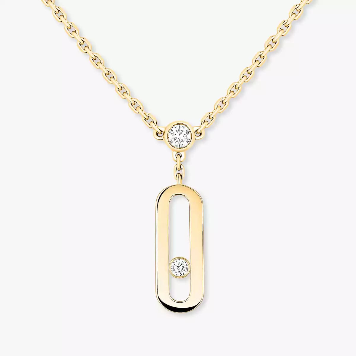 [Okajuri Jewelry] Move Uno Diamond Necklace
