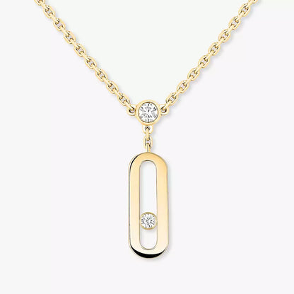 [Okajuri Jewelry] Move Uno Diamond Necklace